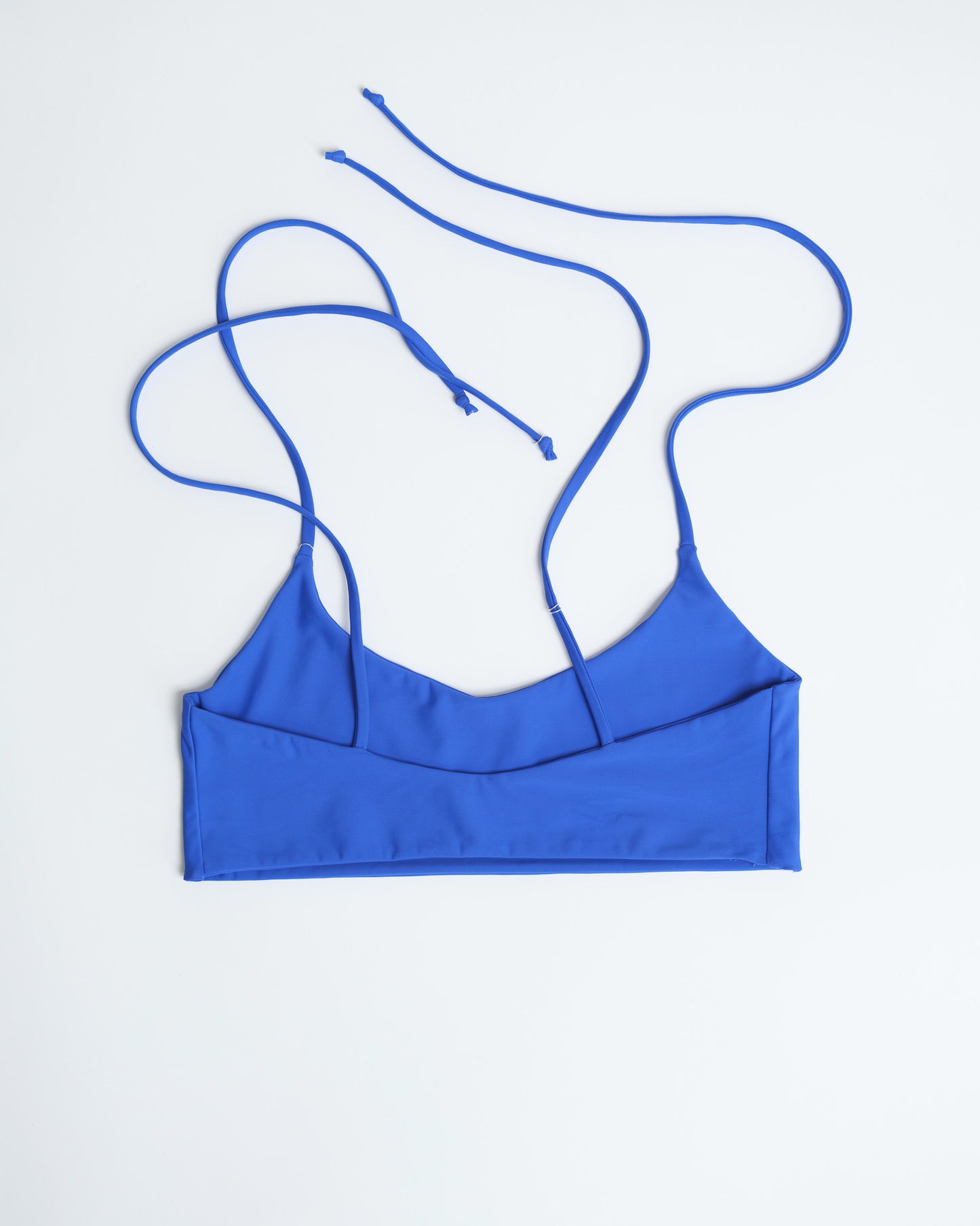 Crop Bikini Top – Blue