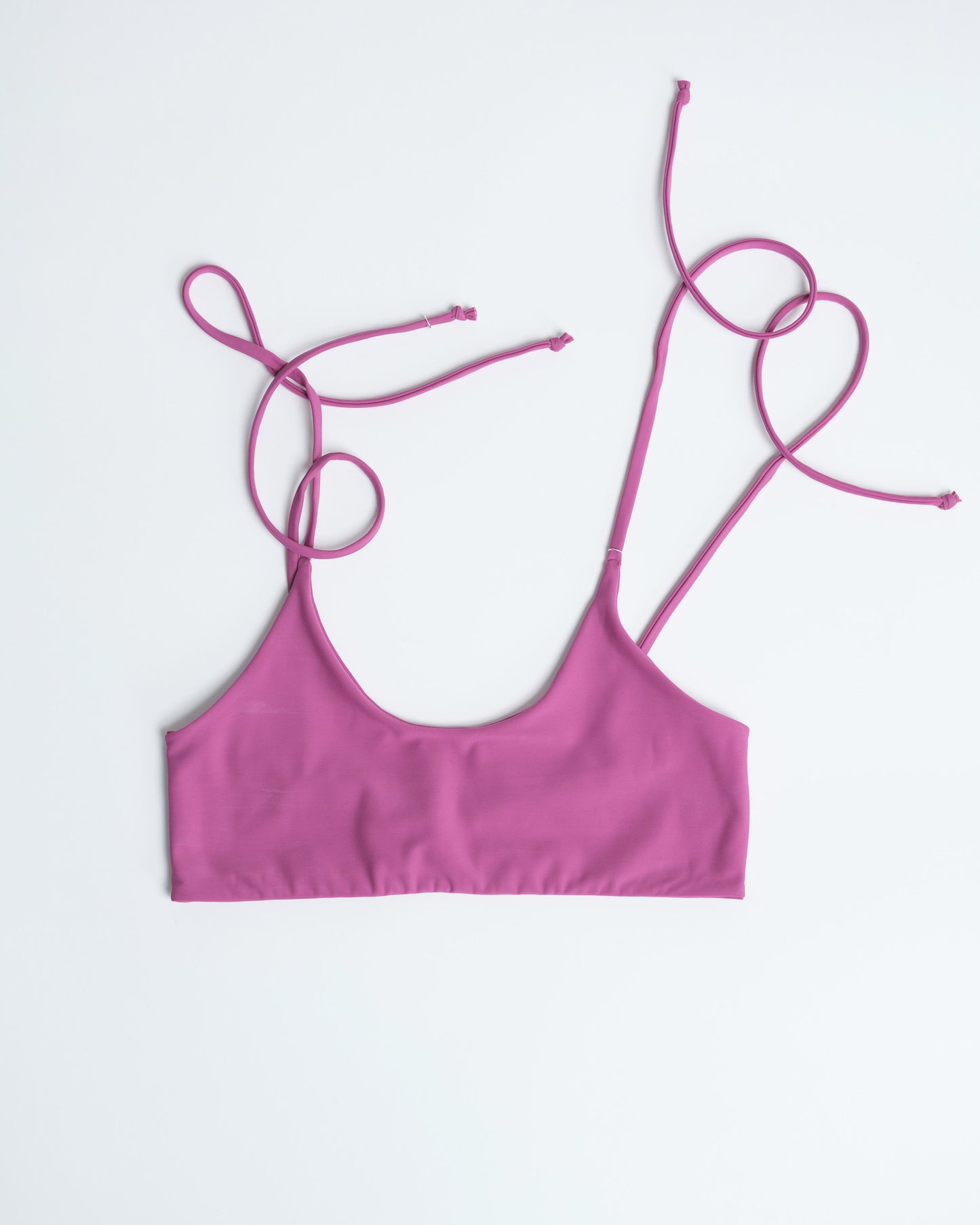 Crop Bikini Top – Pink