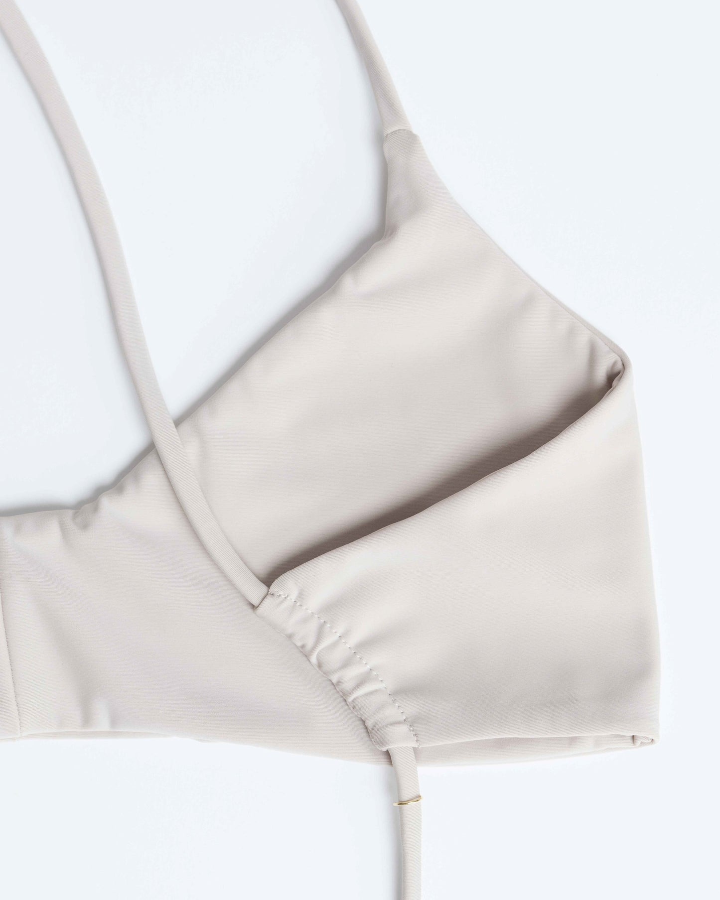 Wrap Bikini Top – Cream