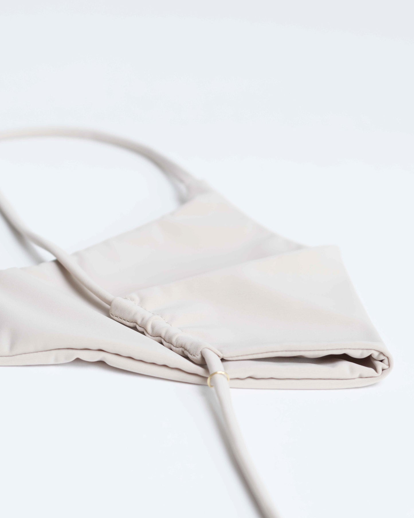 Wrap Bikini Top – Cream