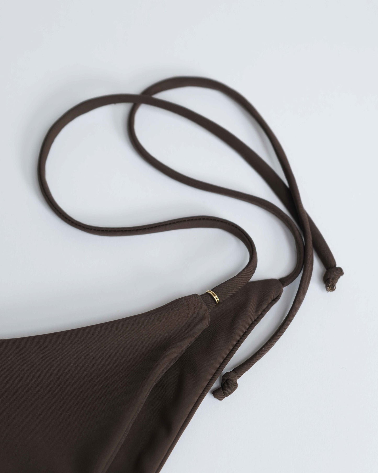 Tie Bikini Bottom – Brown