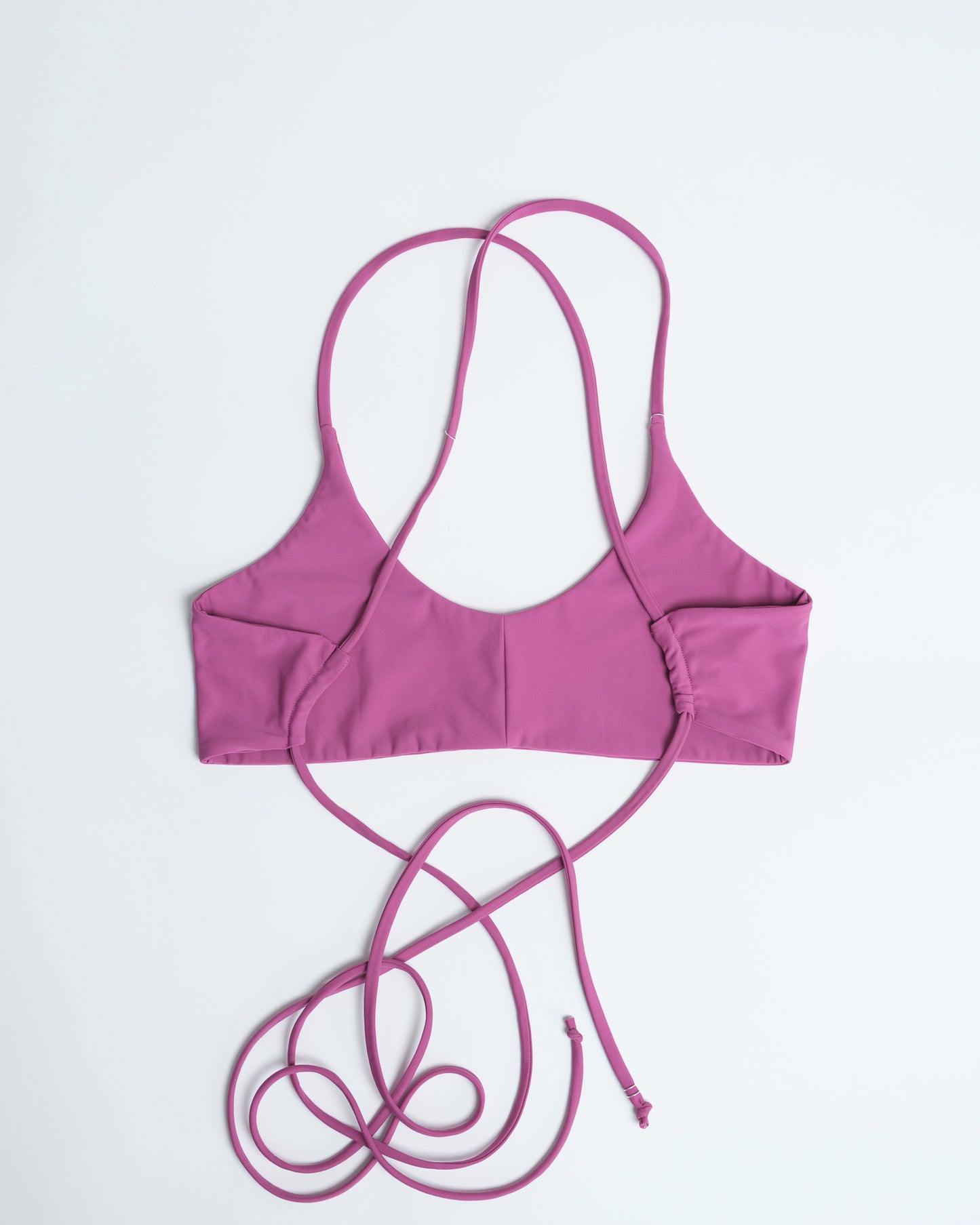 Wrap Bikini Top – Pink