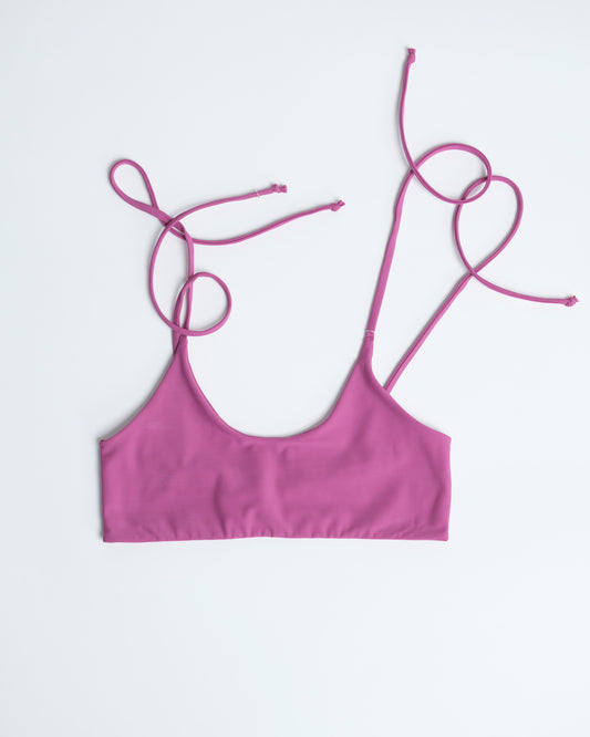 Crop Bikini Top – Pink